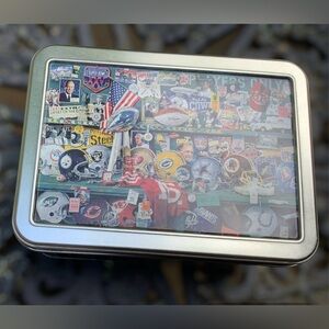 Super Bowl 25 Vintage Advertising Tin